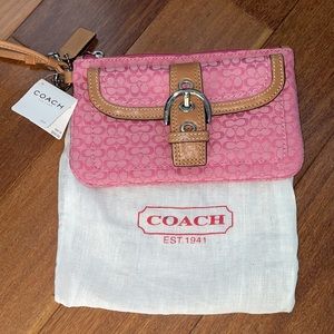 Coach wristlet